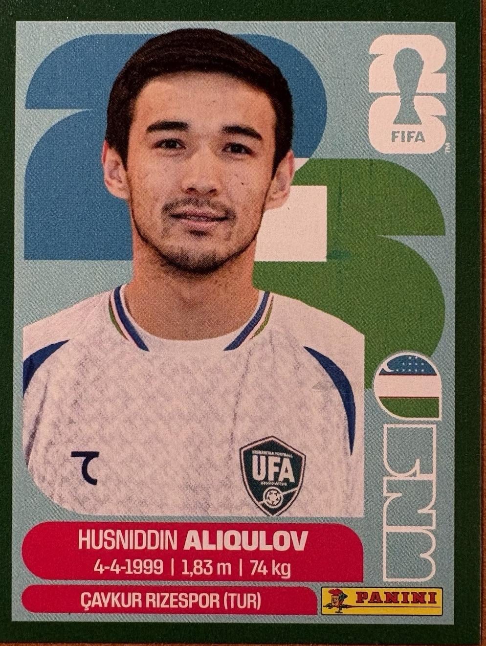 Husniddin Aliqulov [Green] #UZB6