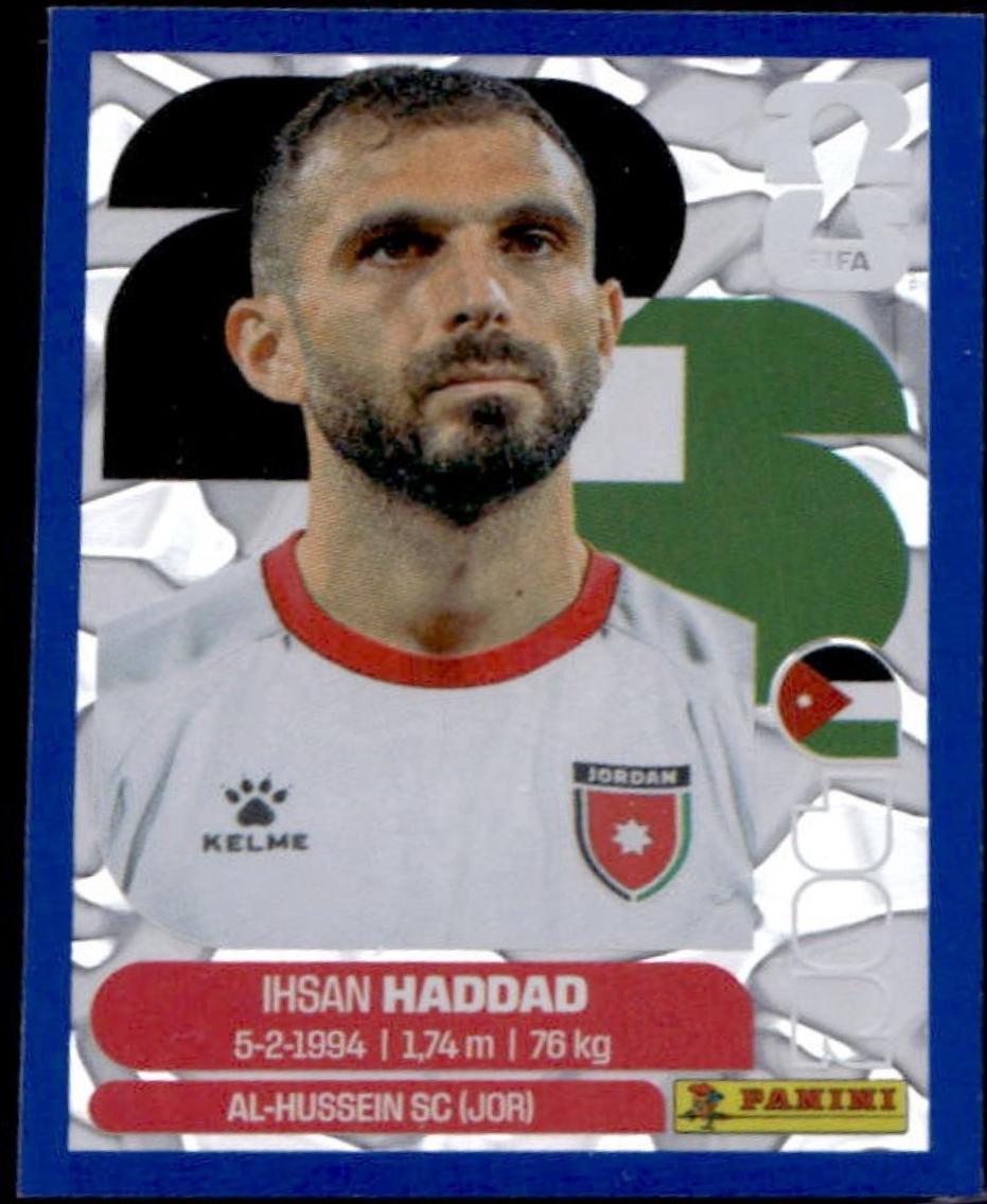 Ihsan Haddad [Blue Crumple] #JOR3