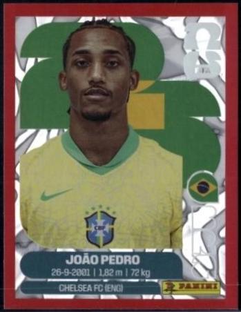 Joao Pedro [Red Crumple] #BRA16