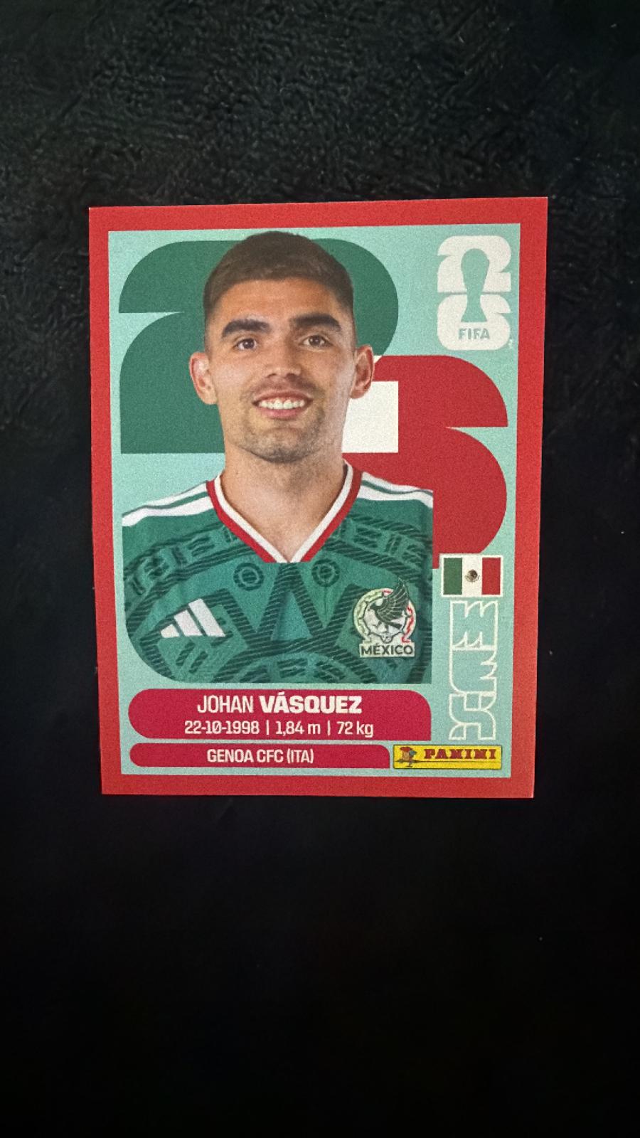 Johan Vasquez [Red] #MEX3