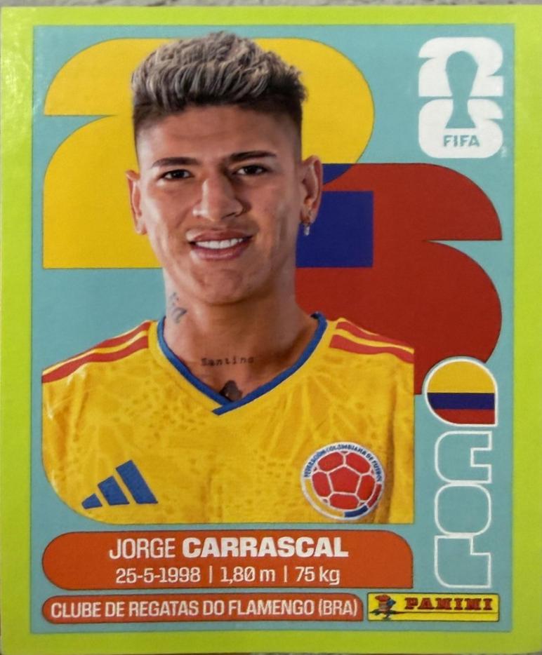 Jorge Carrascal [Lime Green] #COL16