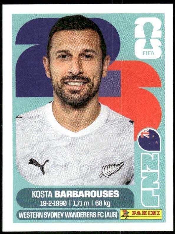 Kosta Barbarouses #NZL20