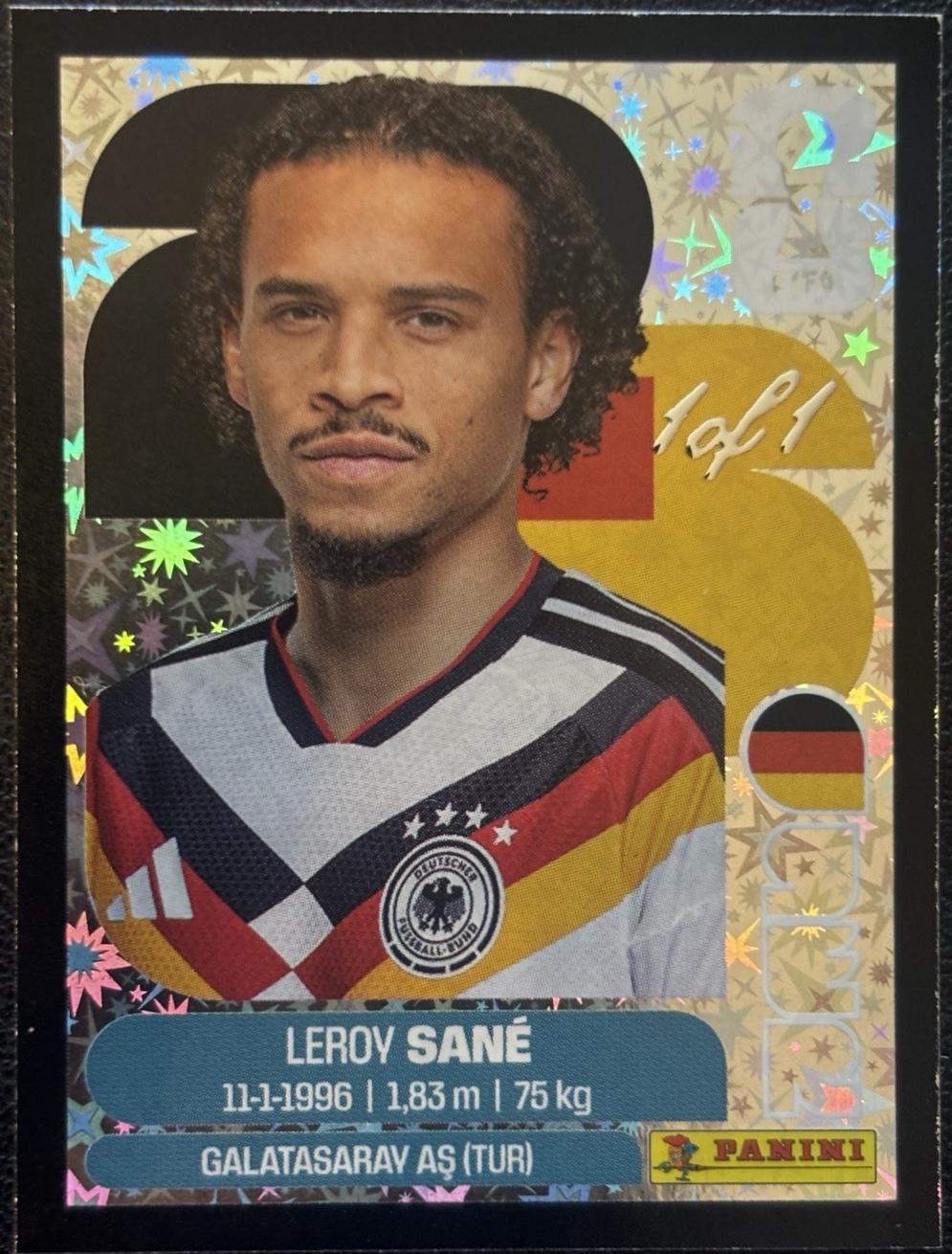 Leroy Sane [Black Crumple] #GER18