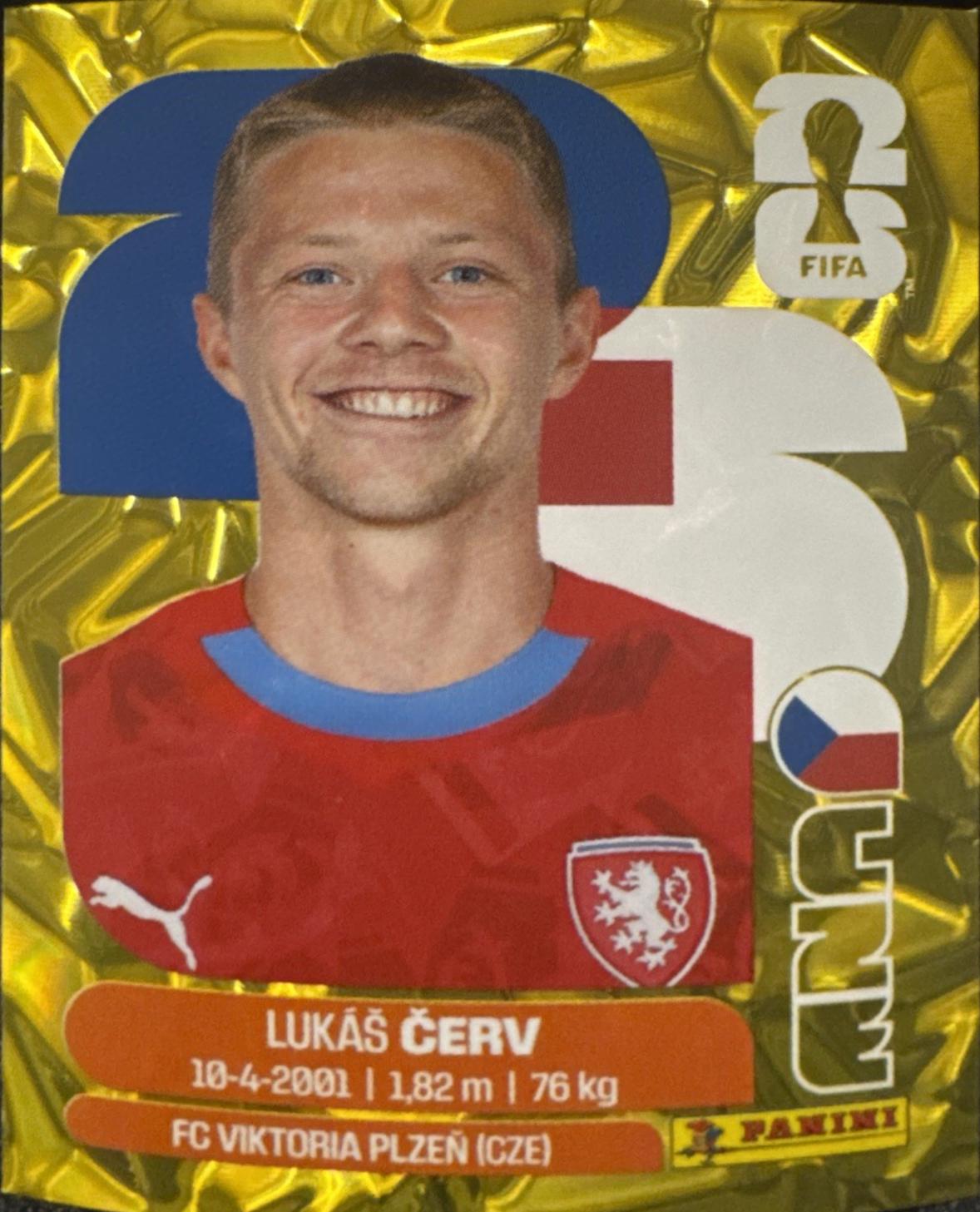 Lukas Cerv [Gold Flood Crumple] #CZE11