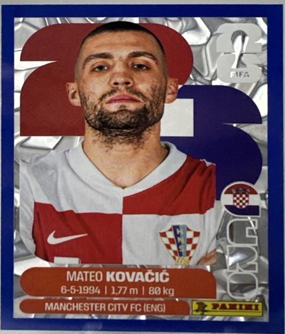 Mateo Kovacic [Blue Crumple] #CRO10