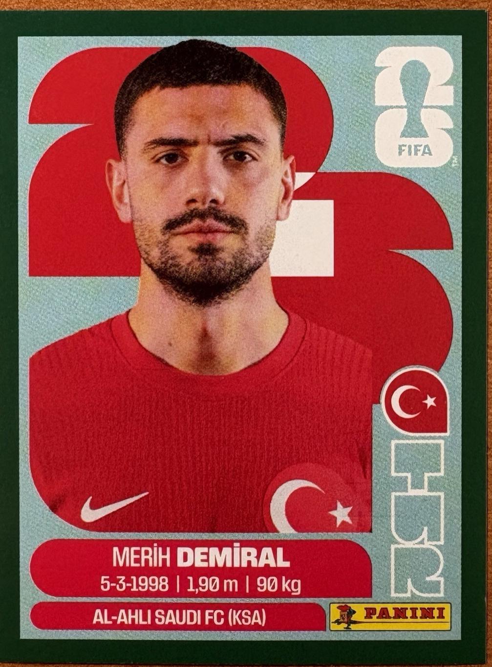 Merih Demiral [Green] #TUR7