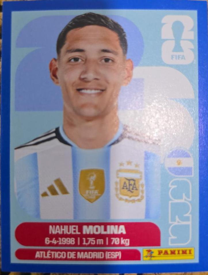 Nahuel Molina [Blue] #ARG3