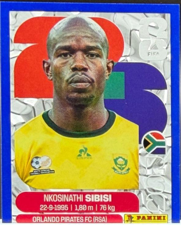 Nkosinathi Sibisi [Blue Crumple] #RSA10
