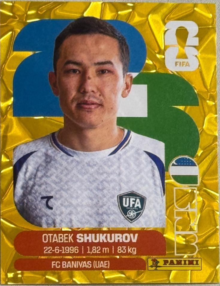 Otabek Shukurov [Gold Flood Crumple] #UZB11
