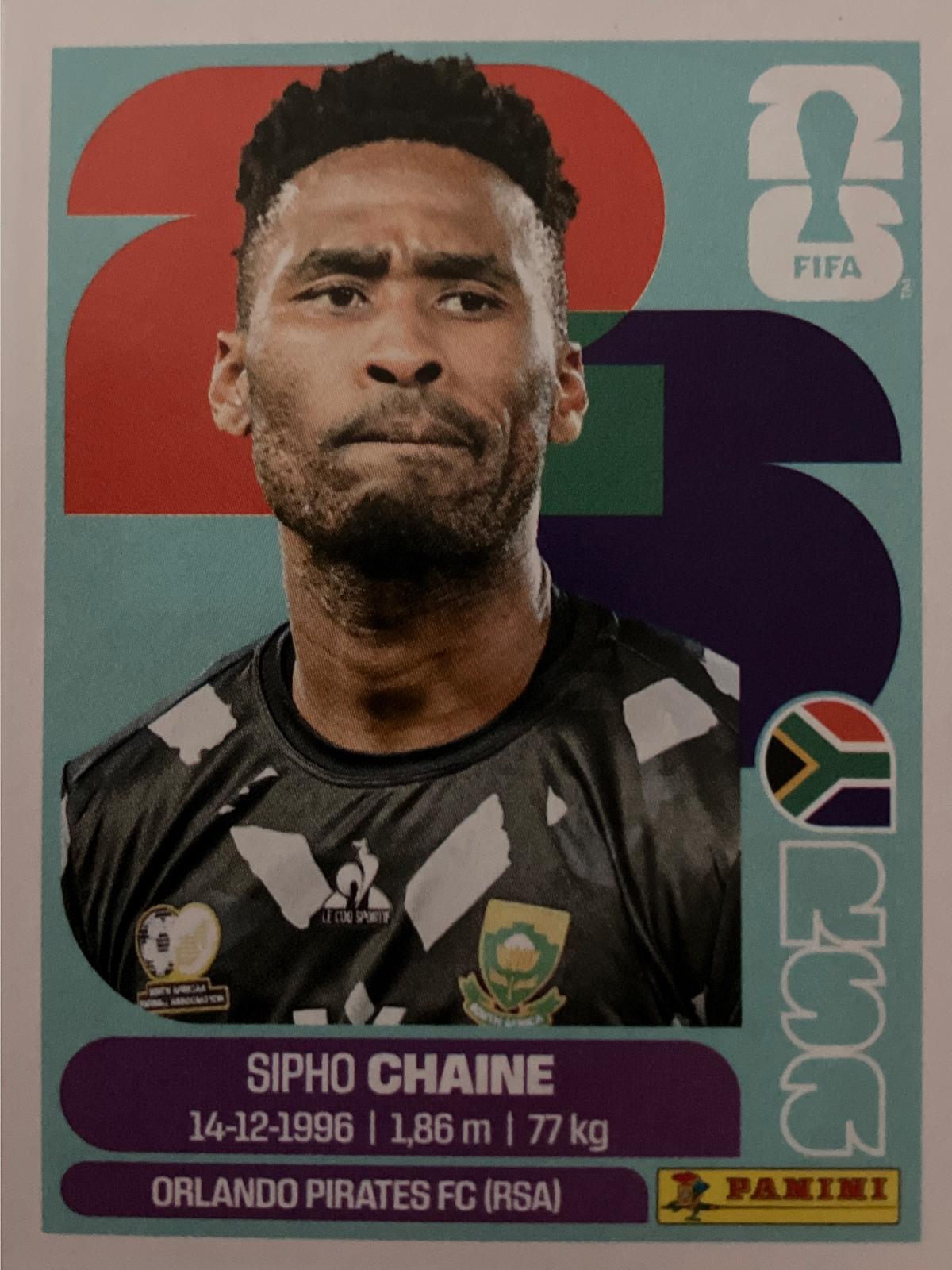 Sipho Chaine #RSA3