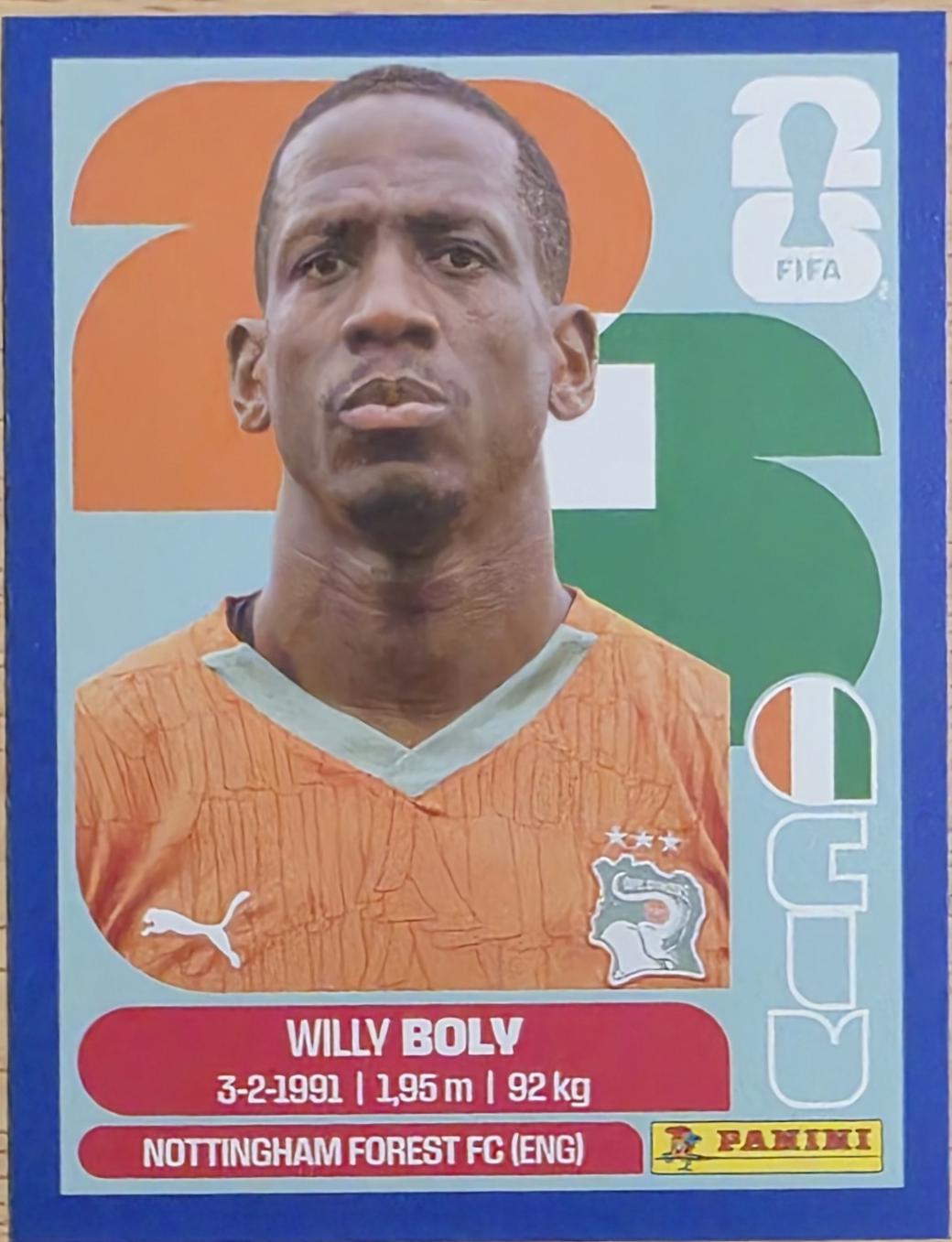 Willy Boly [Blue] #CIV7