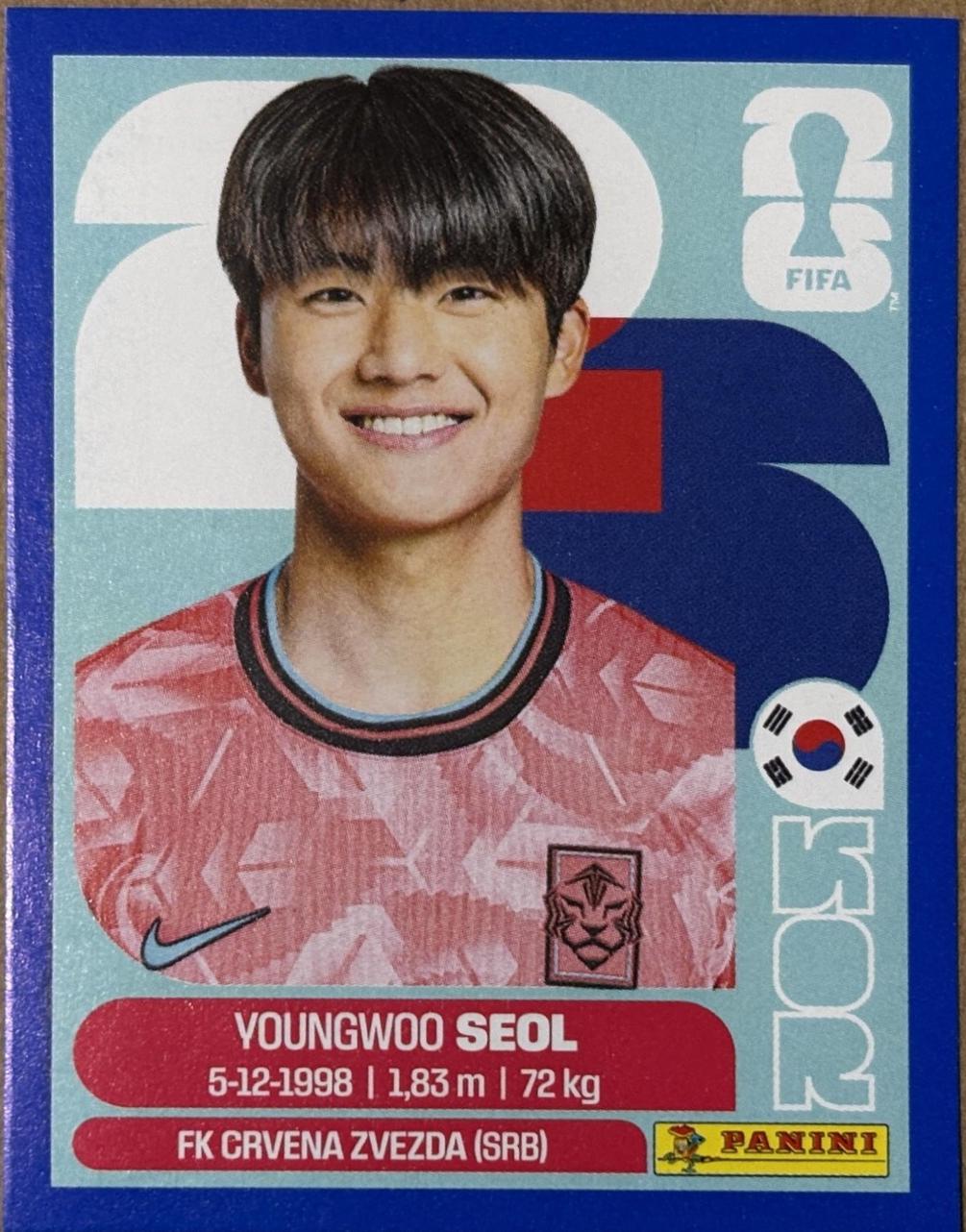 Young-woo Seol [Blue] #KOR6