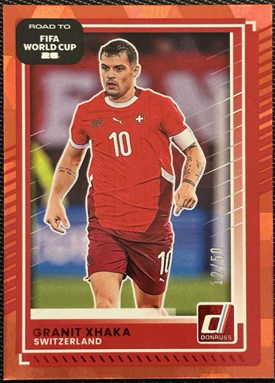 Granit Xhaka [Red Cubic] #177