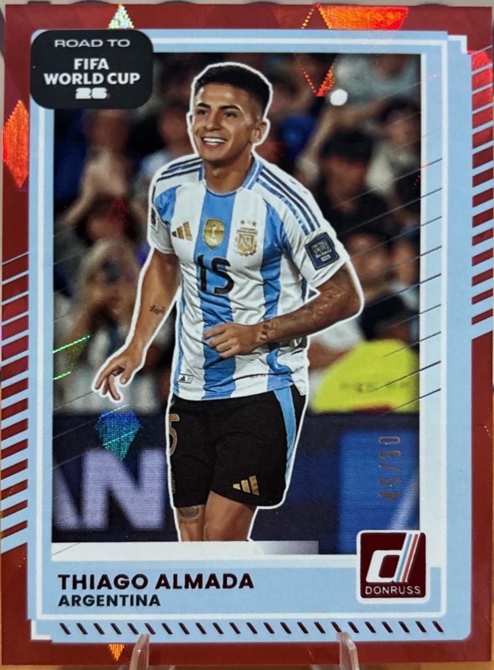 Thiago Almada [Red Cubic] #155