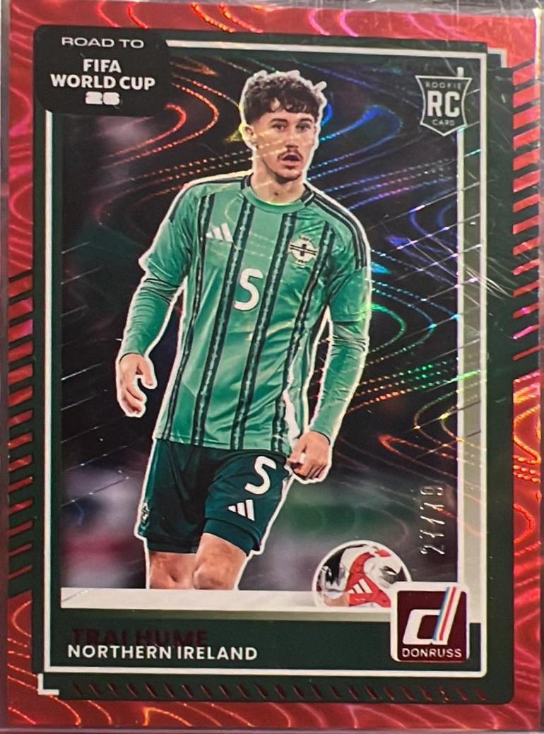 Trai Hume [Red Swirl] #46