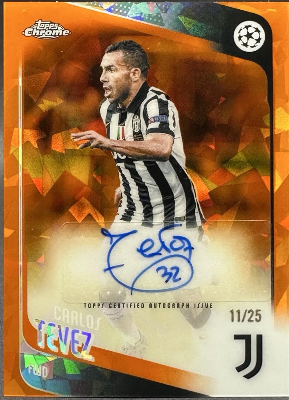 Carlos Tevez [Orange Sapphire] #CLA-CT