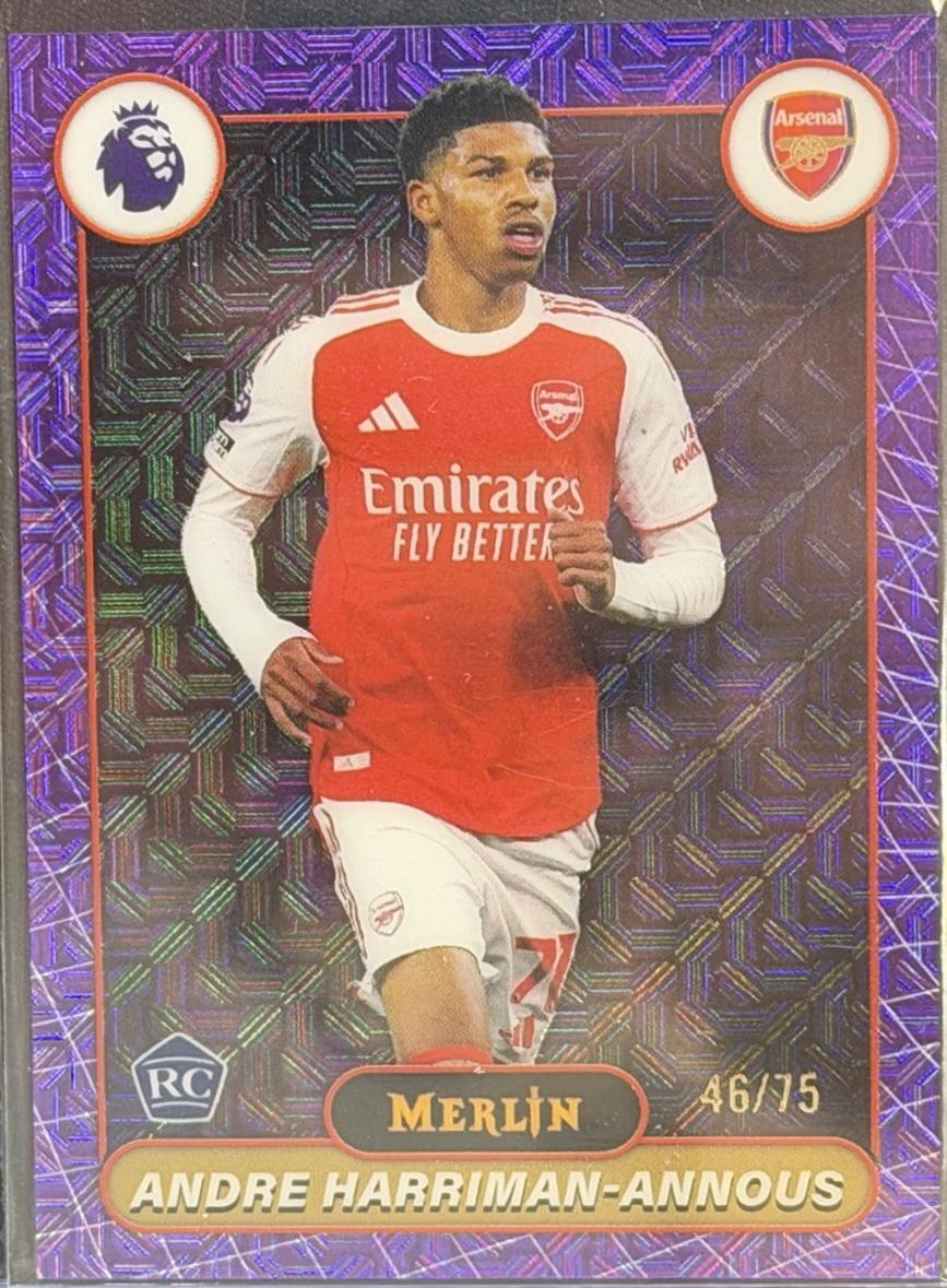 Andre Harriman-Annous [Purple Refractor] #18