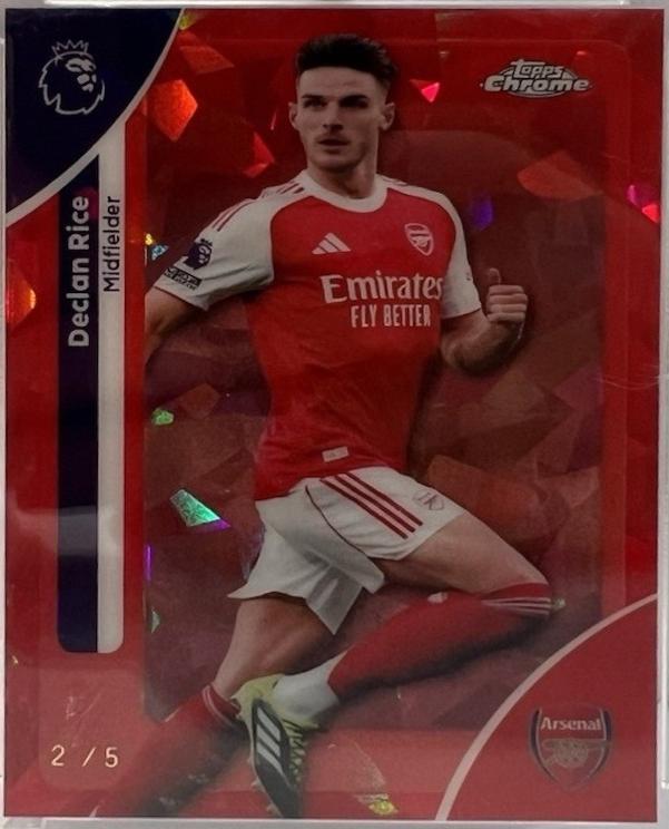 Declan Rice [Red Geometric] #14