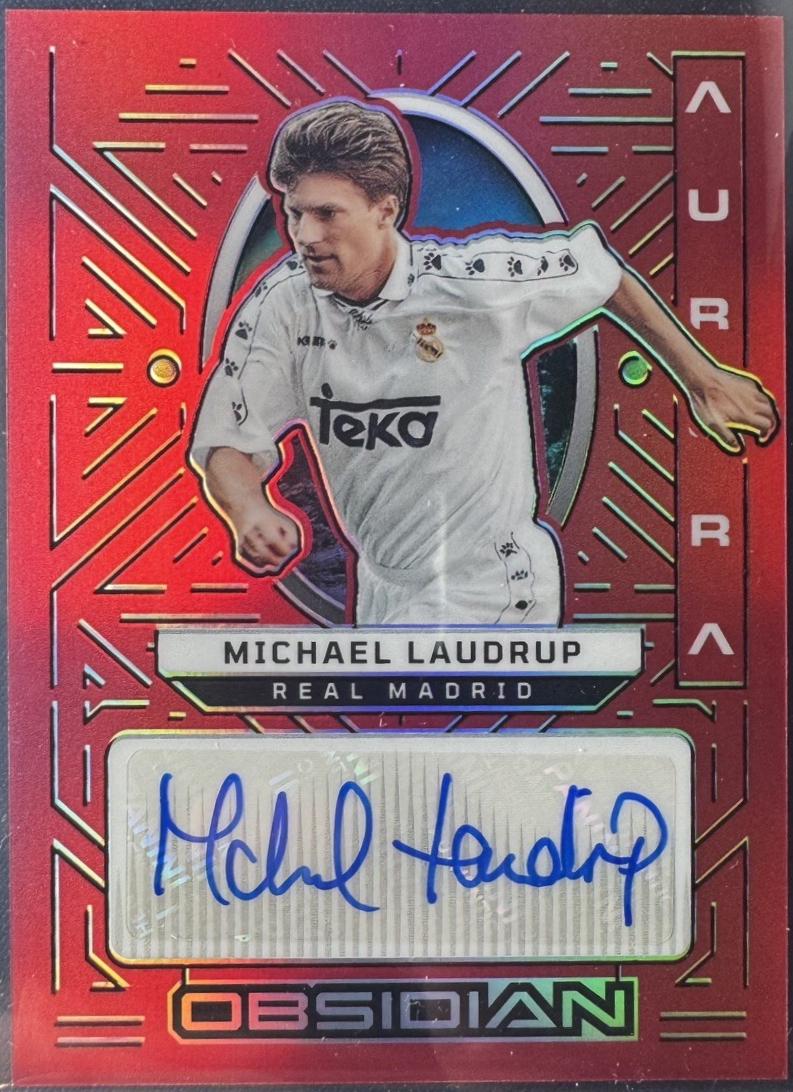 Michael Laudrup [Red Flood Electric Etch] #AA-ML