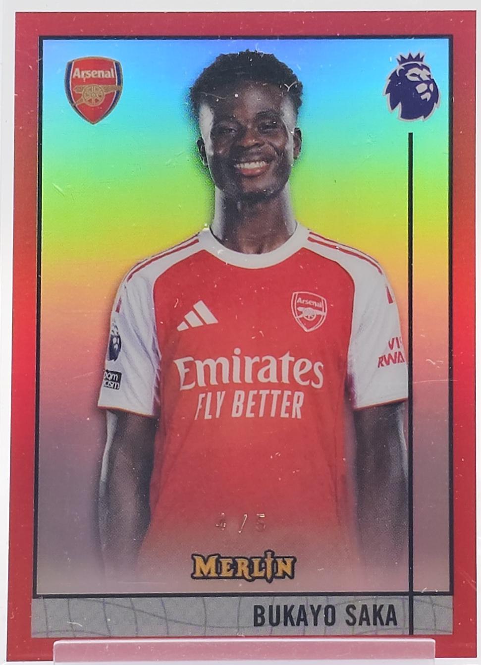 Bukayo Saka [Red] #M-3