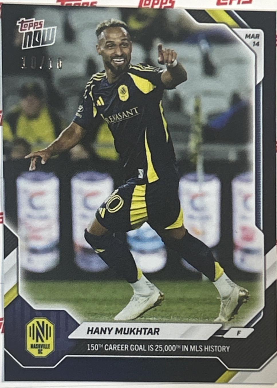 Hany Mukhtar [Black Foil] #14