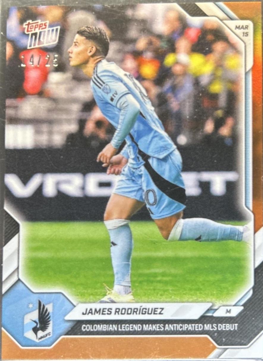James Rodriguez [Orange Foil] #15