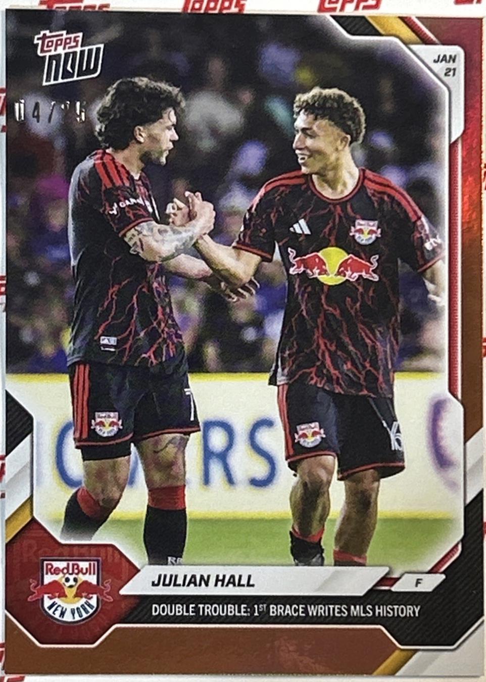 Julian Hall [Orange Foil] #2