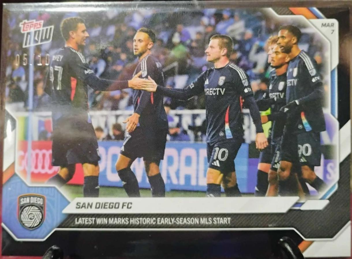 San Diego FC [Black Foil] #9