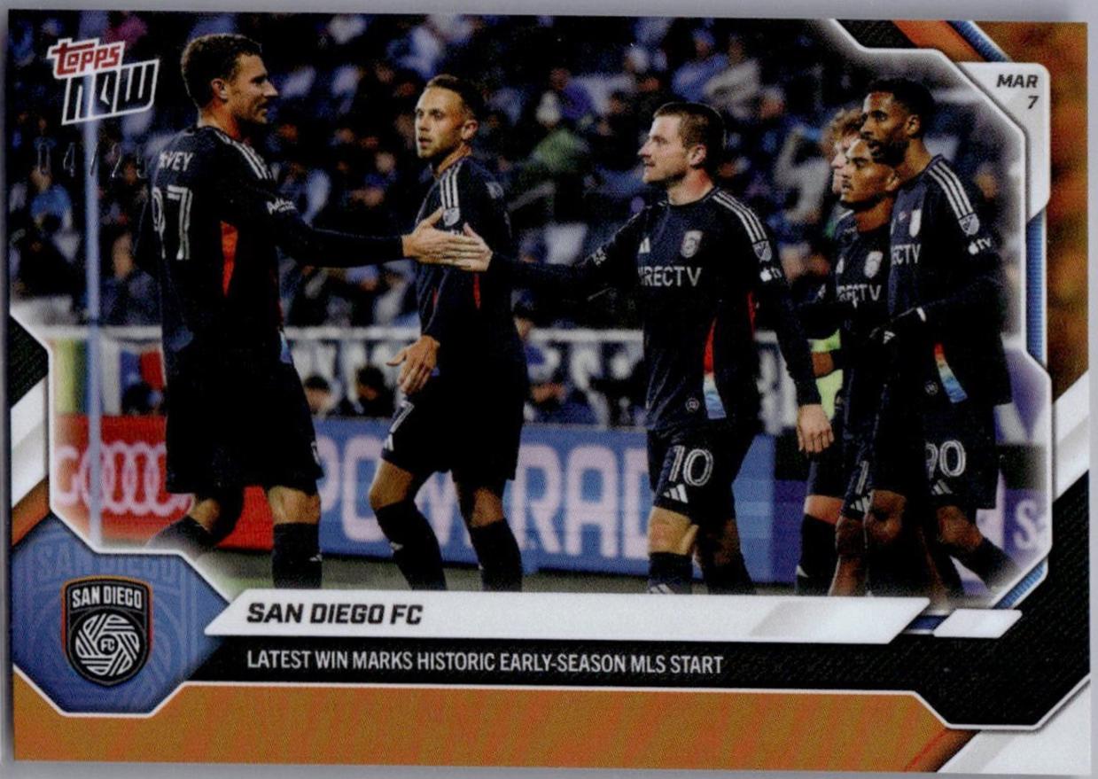 San Diego FC [Orange Foil] #9