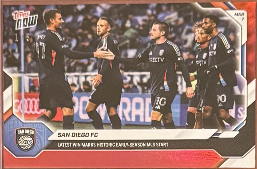 San Diego FC [Red Foil] #9