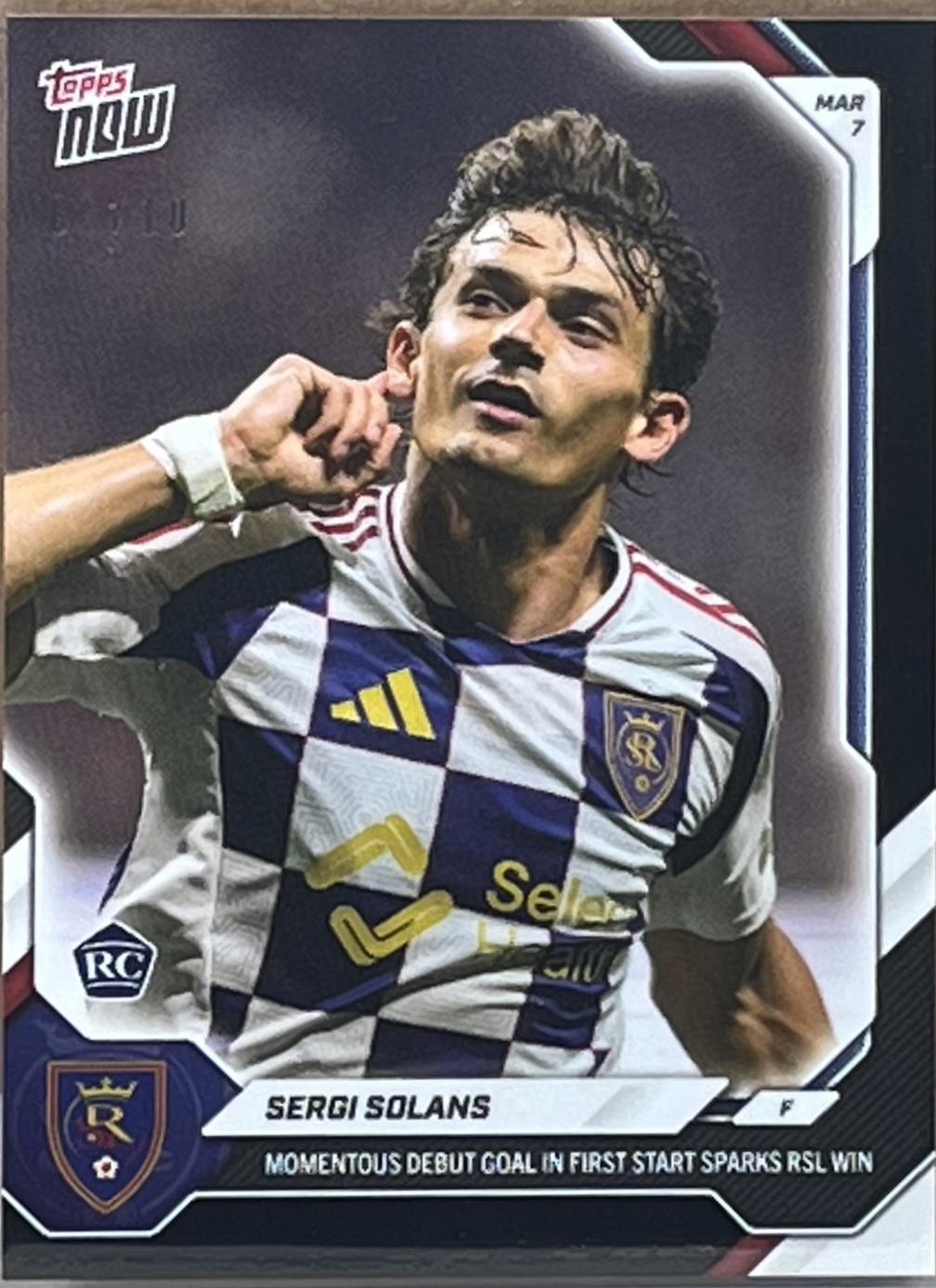 Sergi Solans [Black Foil] #8