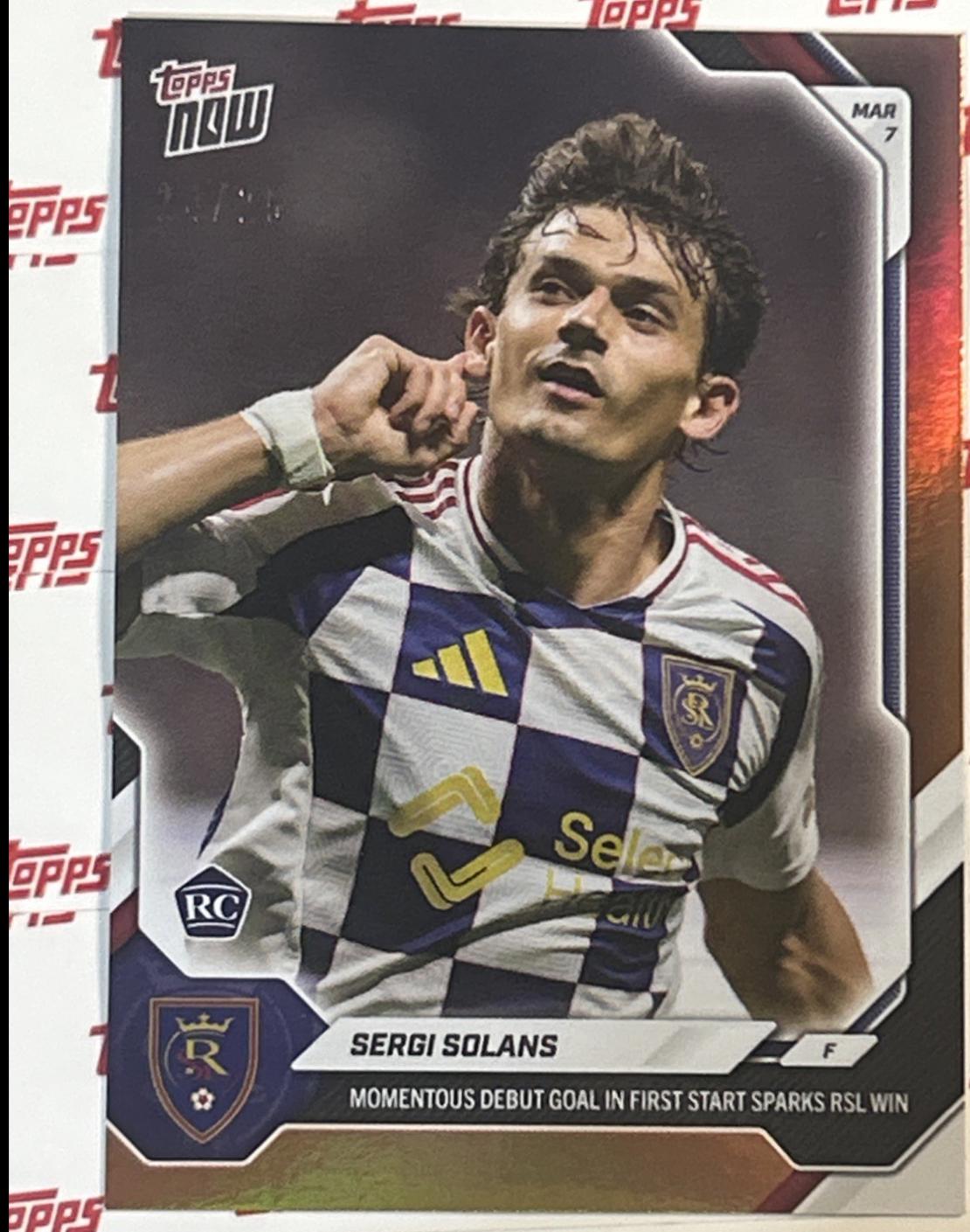 Sergi Solans [Orange Foil] #8