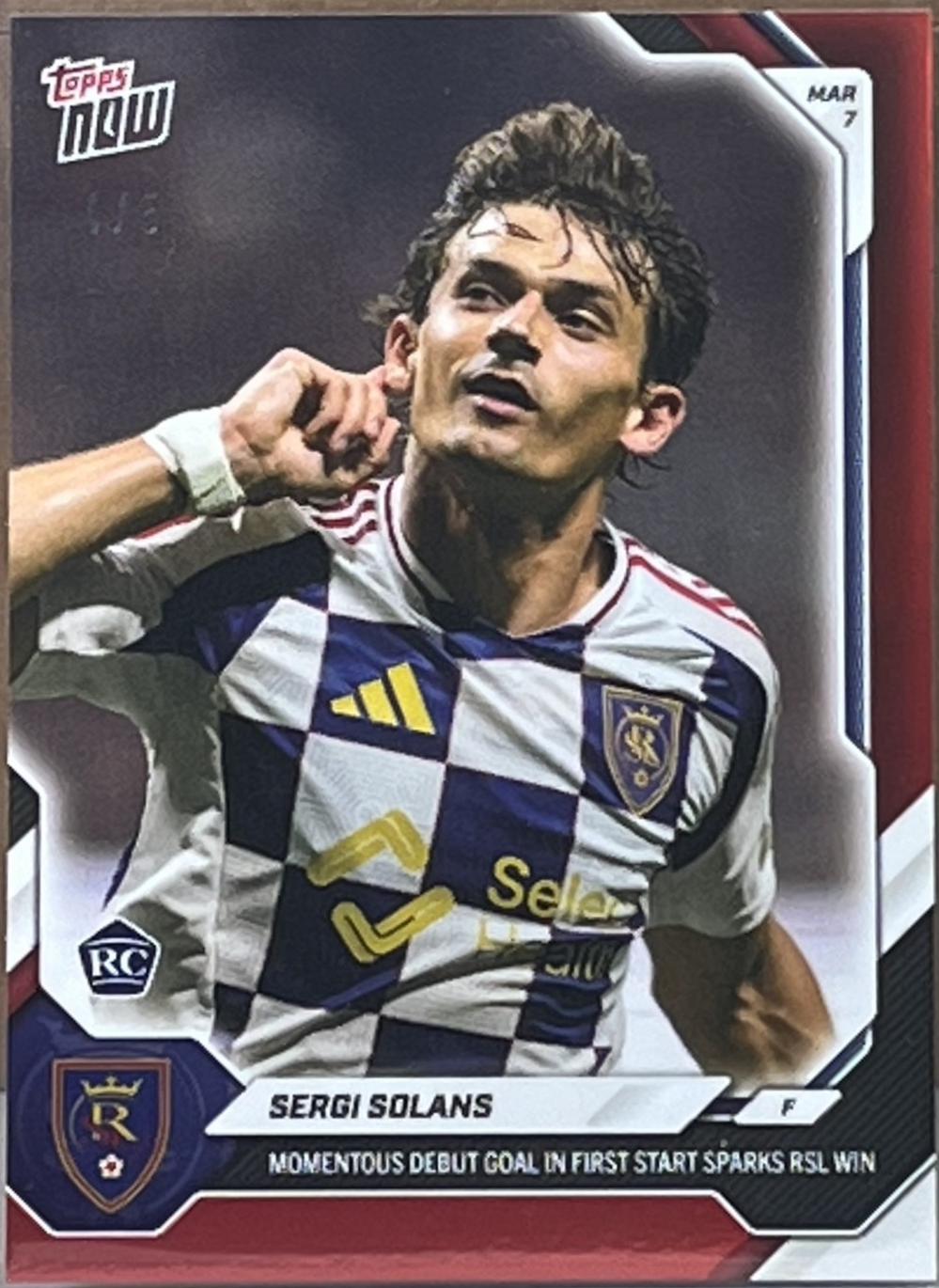 Sergi Solans [Red Foil] #8