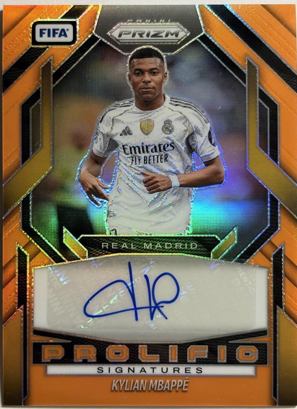 Kylian Mbappe [Orange] #1