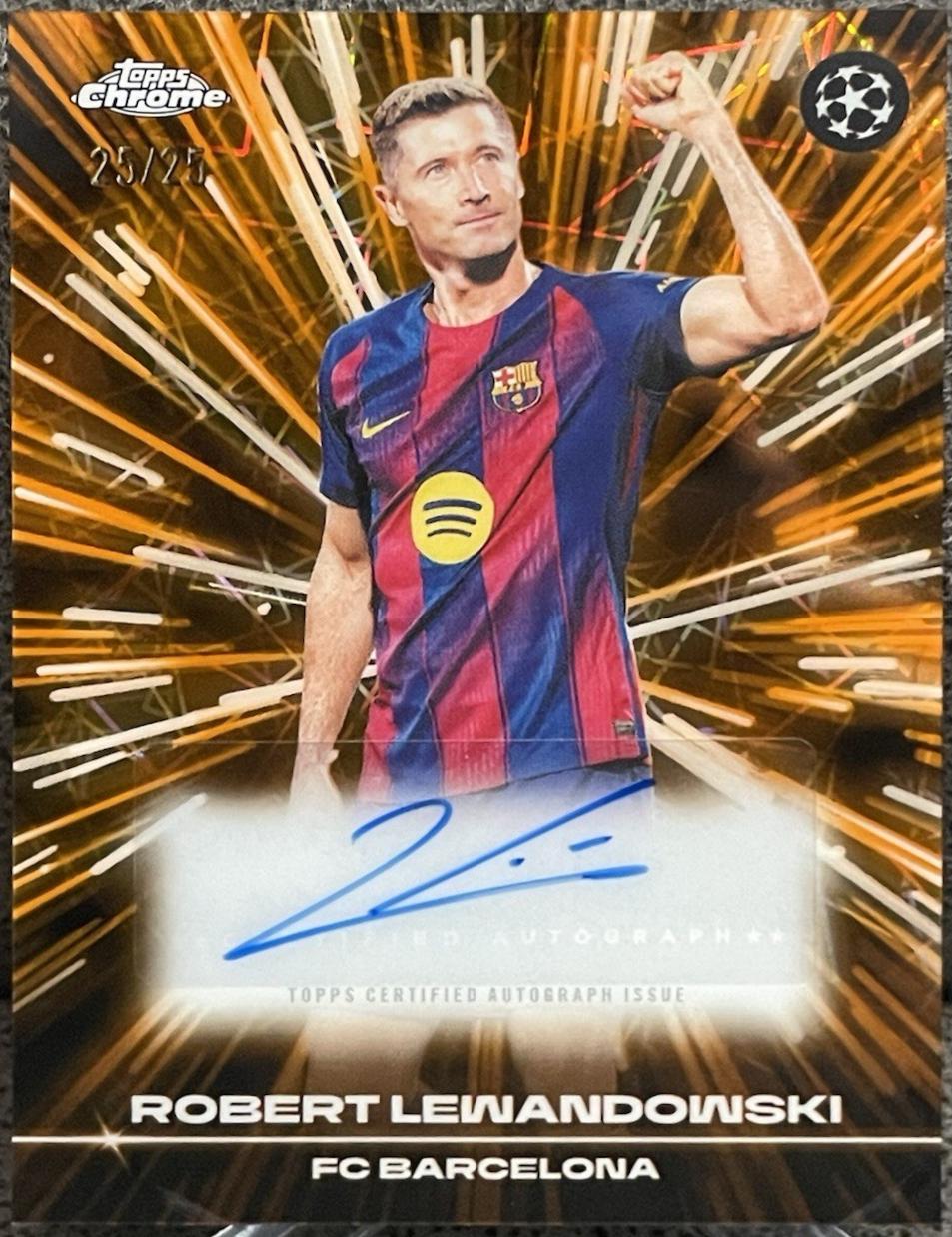 Robert Lewandowski [Black Orange] #BLA-RL