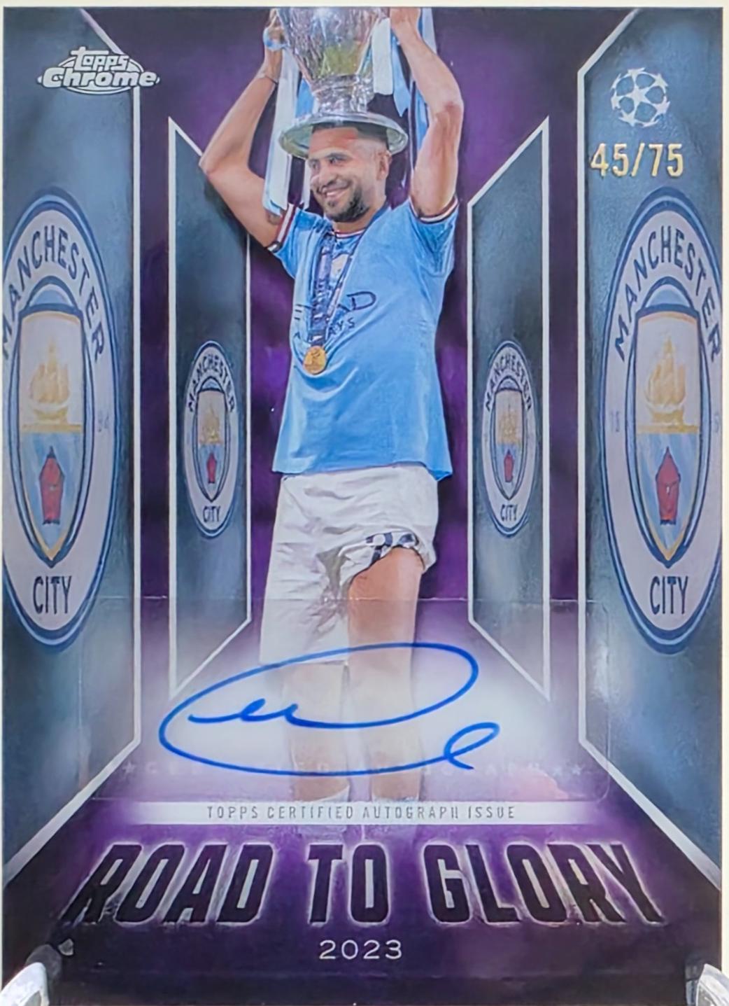 Riyad Mahrez [Purple] #RTG-RM