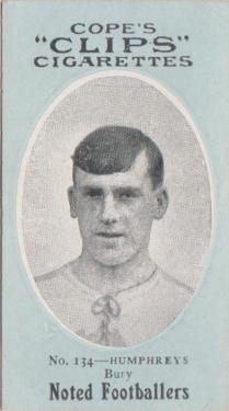 Billy Humphreys #134