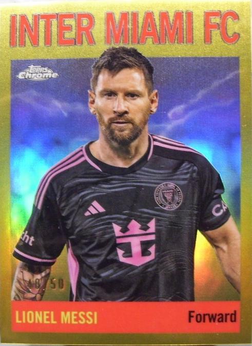 Lionel Messi [Gold Refractor] #64T-5