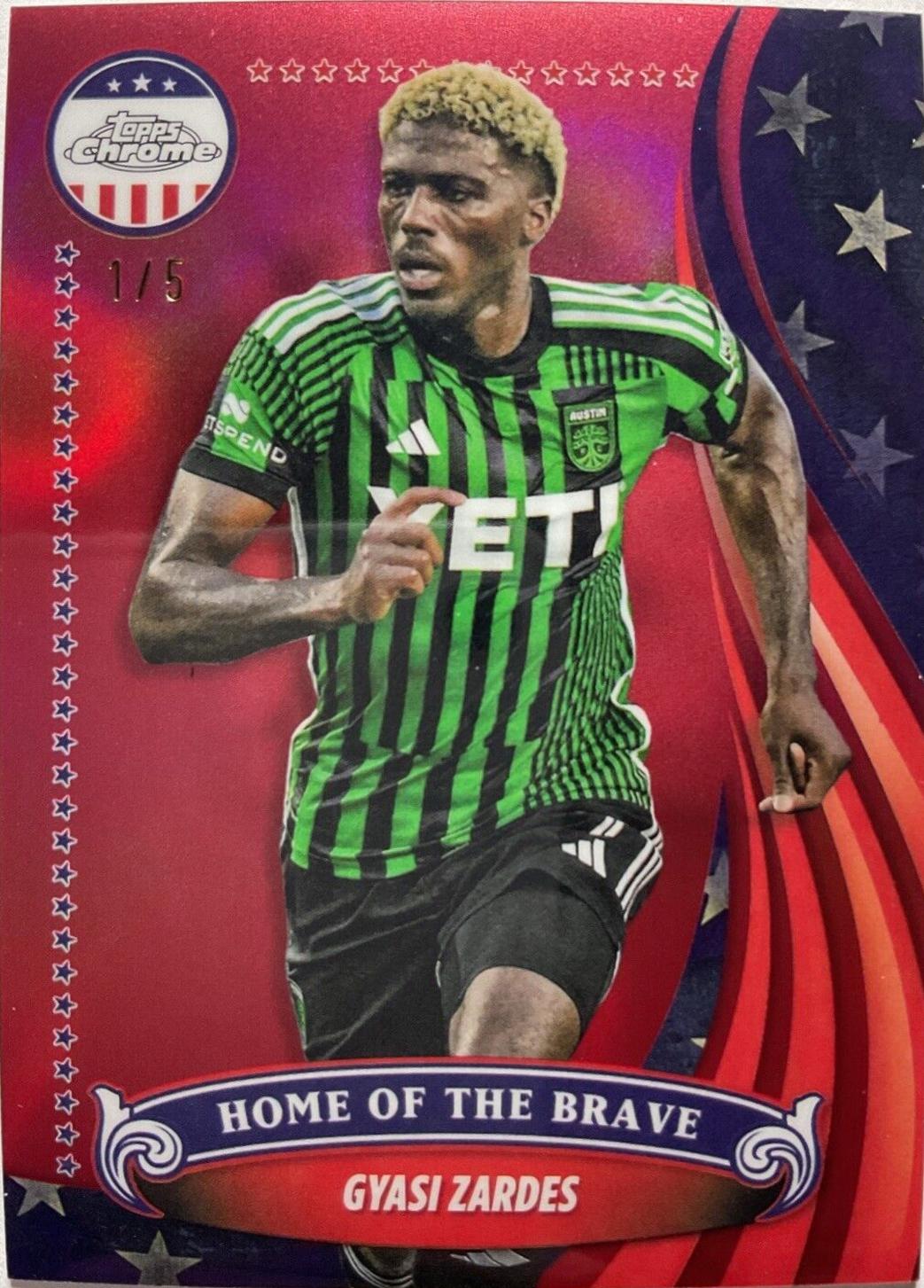 Gyasi Zardes [Red Refractor] #BR-14