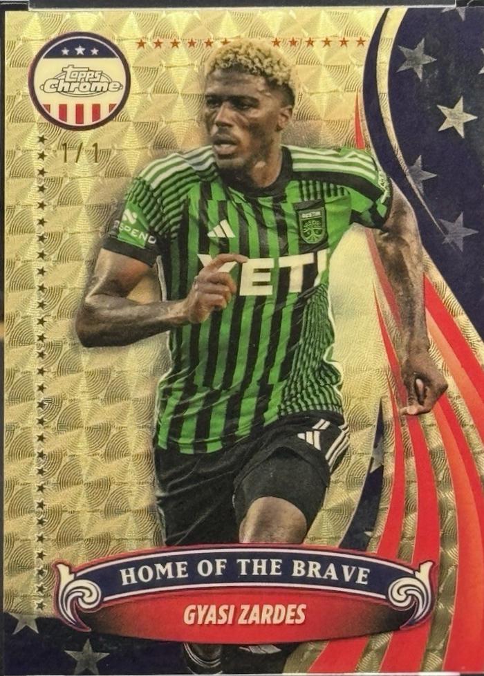 Gyasi Zardes [Superfractor] #BR-14