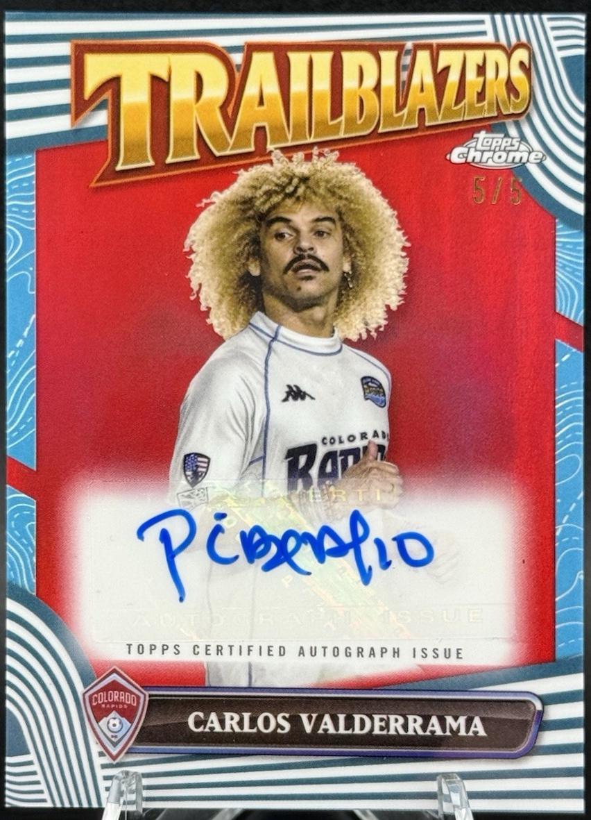 Carlos Valderrama [Red Refractor] #TA-CV