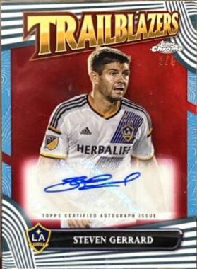 Steven Gerrard [Red Refractor] #TA-SG