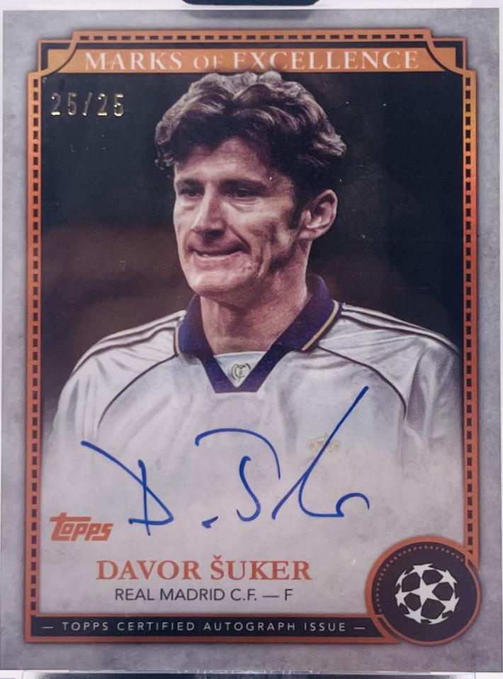 Davor Suker [Orange Foil] #EX-DS1