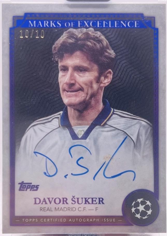 Davor Suker [Purple Foil] #EX-DS1