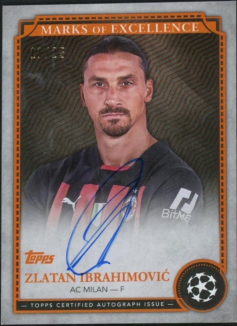 Zlatan Ibrahimovic [Orange Foil] #EX-ZI2