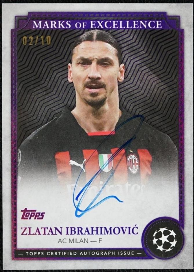 Zlatan Ibrahimovic [Purple Foil] #EX-ZI2