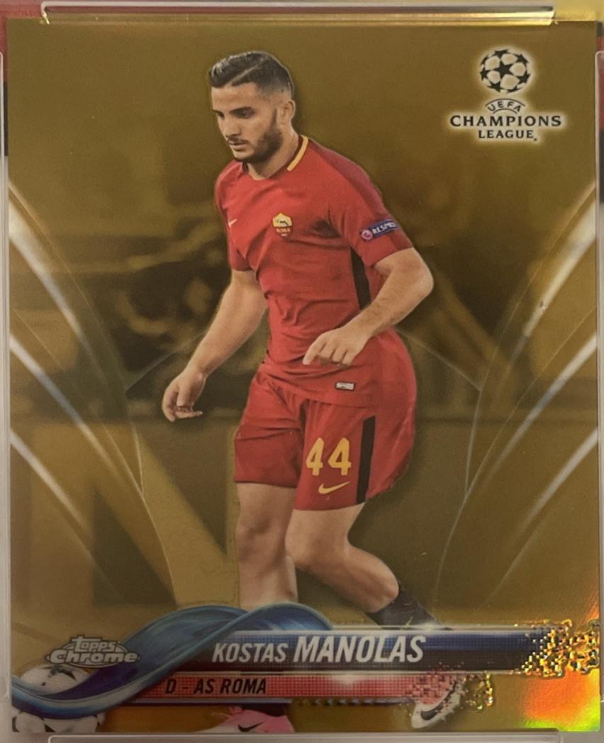 Kostas Manolas [Gold Refractor] #96