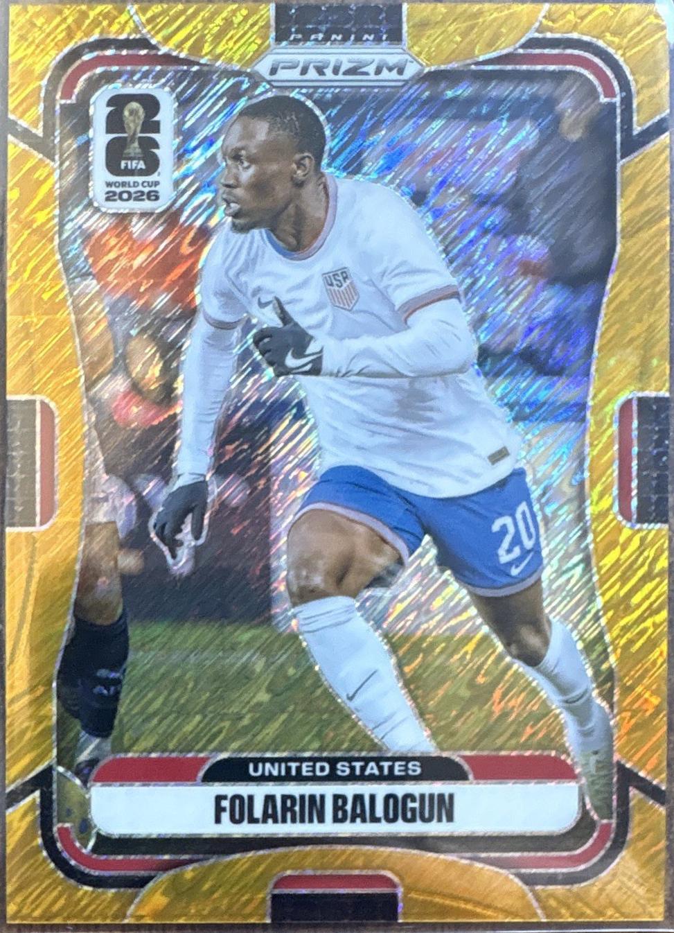 Folarin Balogun [Gold Shimmer] #438