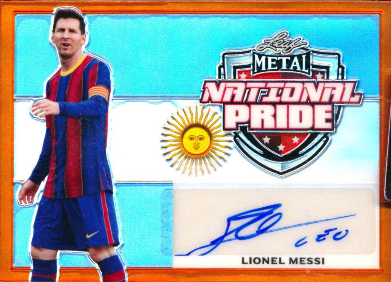 Lionel Messi [Prismatic Orange] #NP-LM1