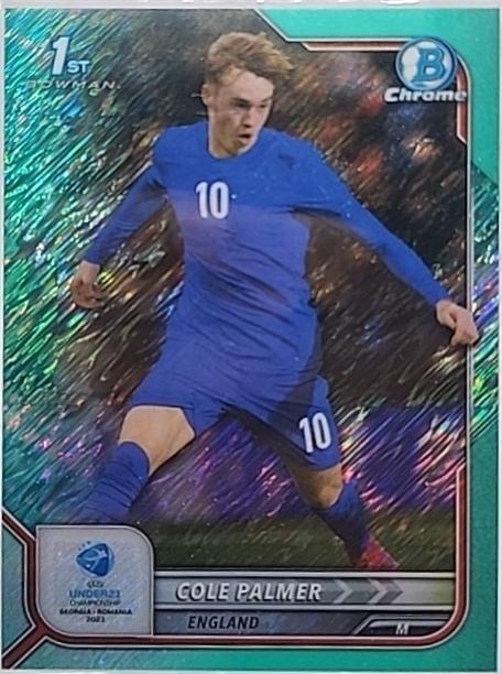 Cole Palmer [Aqua Shimmer Refractor] #10